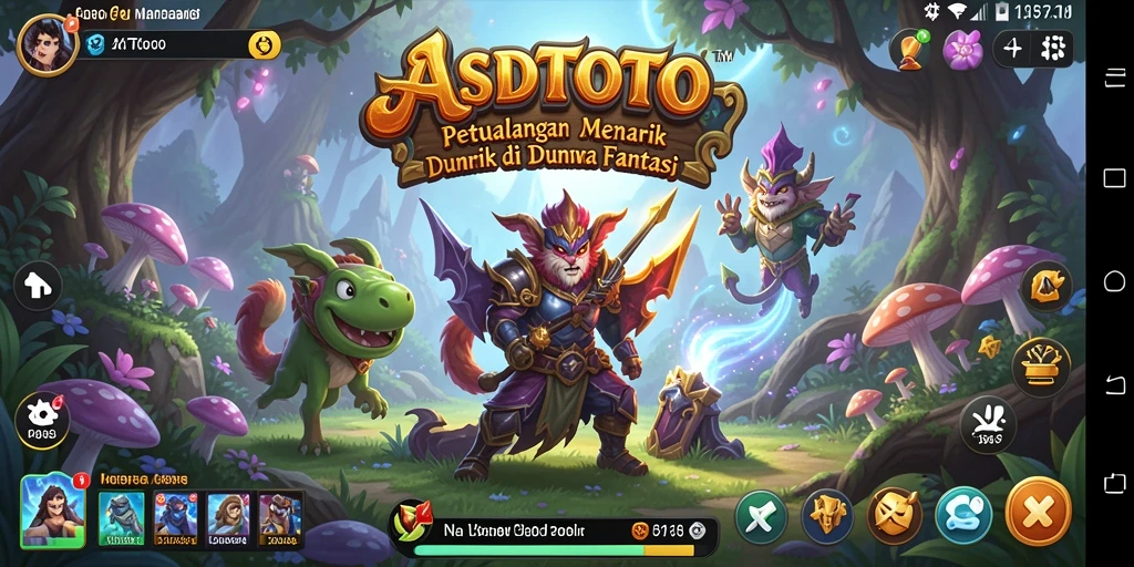 Gameplay ASDTOTO yang seru dan penuh petualangan.