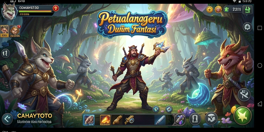 Tampilan gameplay <strong>CAHAYATOTO</strong> dalam aksi petualangan yang seru.