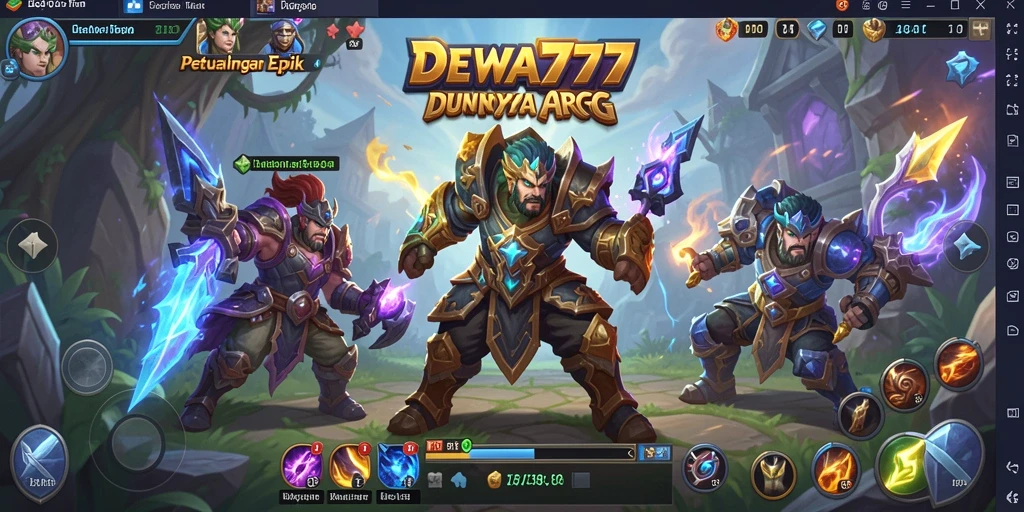 Gameplay seru di dunia fantasi DEWA777 yang menantang.