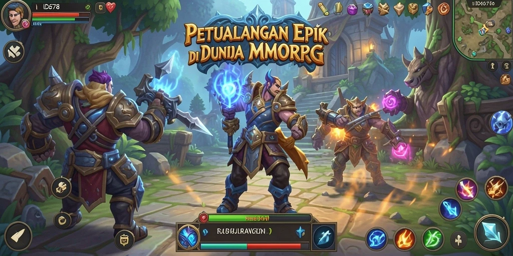Tangkapan layar gameplay menunjukkan petualangan seru di ID678.