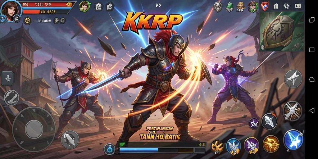 Gameplay mendebarkan dengan grafis memukau di KKRP.