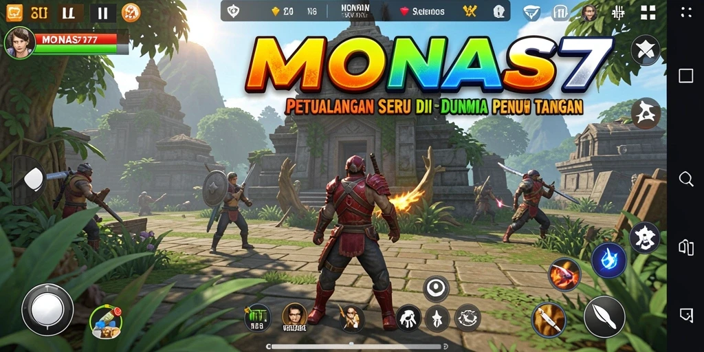 Gameplay menarik di MONAS77 dengan tantangan seru di setiap level.