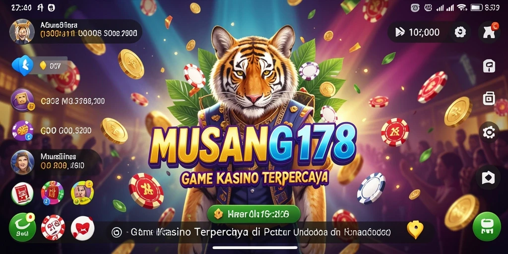 Tampilan gameplay seru dan menarik dari MUSANG178.