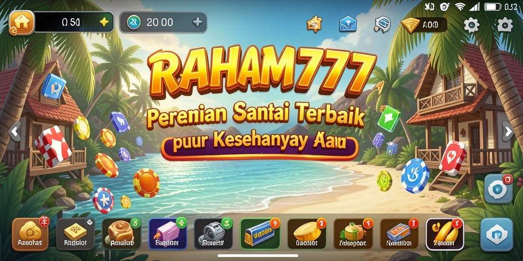 Screenshot gameplay RAHAM777 menampilkan keseruan bermain Casual.