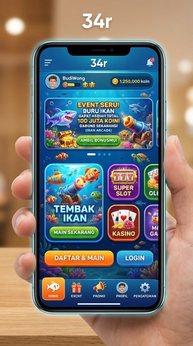 Mudahnya mengunduh aplikasi di 34r untuk semua pengguna.